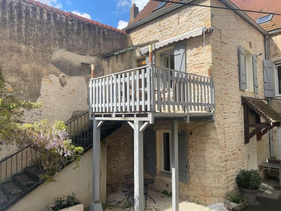Agreable Gite Au Coeur Du Centre Ville 4 Personnes Chagny  Bagian luar foto